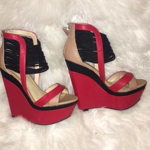 Red wedges